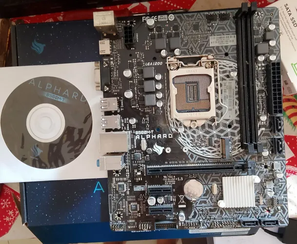 PLACA MÃE INTEL ALPHARD B560M-T DDR4