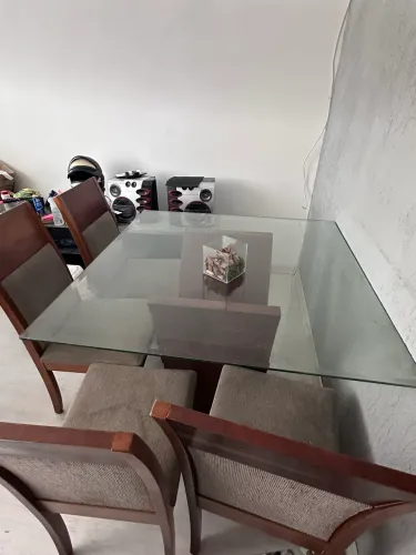 Mesa jantar 4 cadeiras 