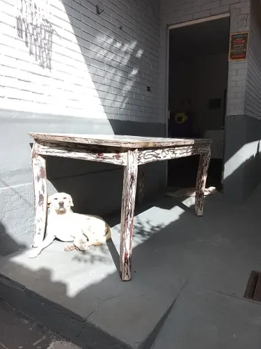 Mesa rústica