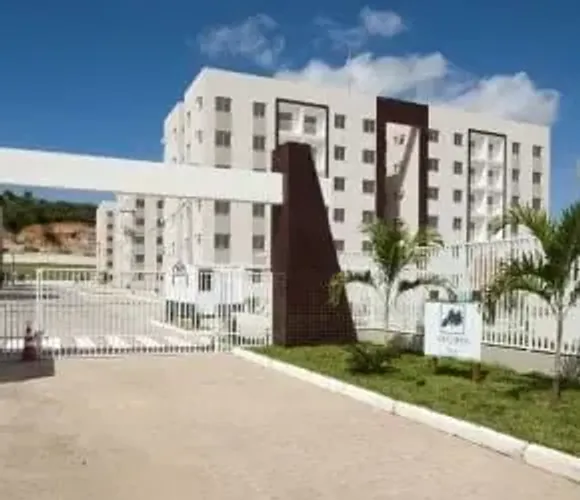Apartamento mobiliado para ALUGAR com 2 quartos e 1 Banheiro social no condomínio Recanto 