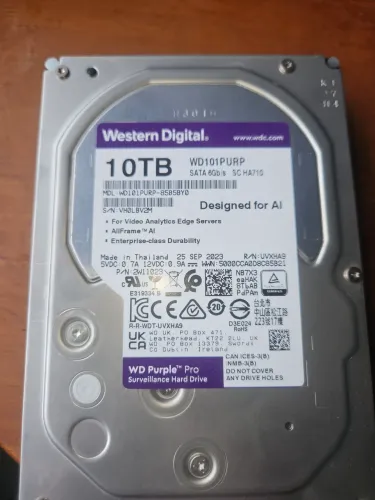 HD de 10 Tb usado