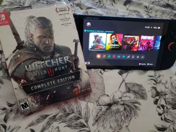 The witcher 3 nintendo switch 2 remastered digital vitalício