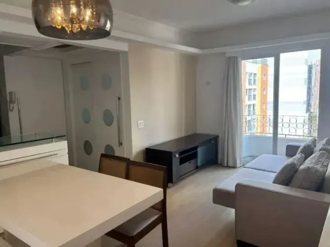Apartamento com 1 dormitório para alugar, 50 m² por R$ 7.700,00/mês - Itaim - São Paulo/SP