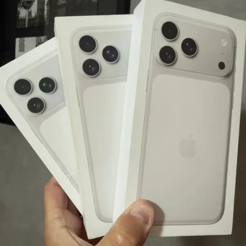 Iphone 17 Pro Max SILVER Lacrados à Pronta Entrega !!!