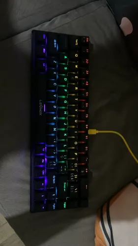 Kit Gamer RGB | Teclado Mecânico Lehmox + Mouse LED + Teclado USB