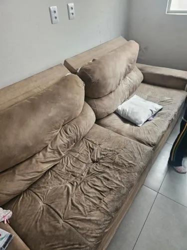 Sofá 4 lugares , reclináveis e retrátil