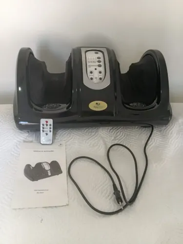 Massageador para pés Relaxmedic com controle remoto bivolt