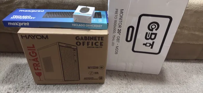 Computador completo (novo na caixa) Windows 10