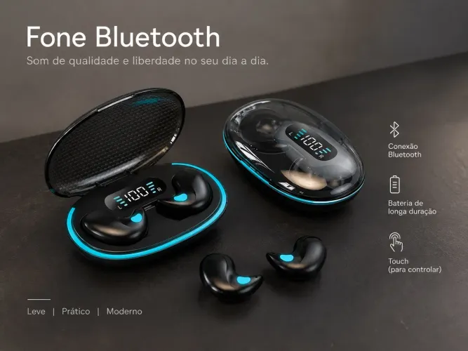 Fone de ouvido Bluetooth NOVO a preço de custo