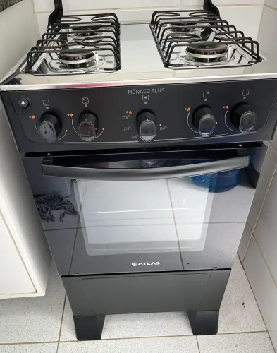 Fogão De Piso 4 Bocas Atlas Mônaco Plus - Bivolt
