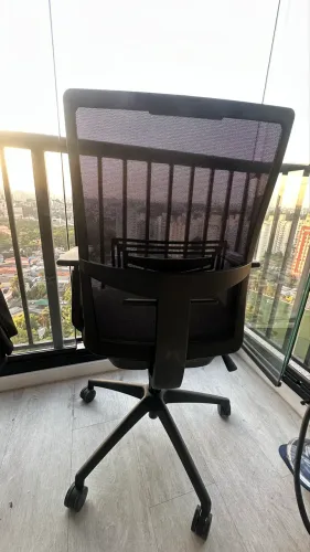 Cadeira Presidente Ergonômica com Apoio Lombar
