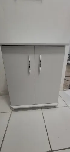 Armario multiuso 2 portas branco