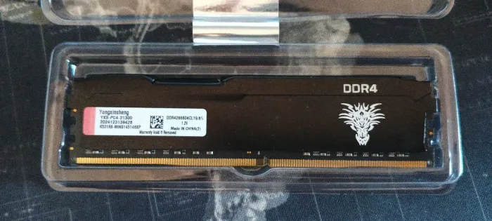 Memória ram 8GB DDR4 2666hz