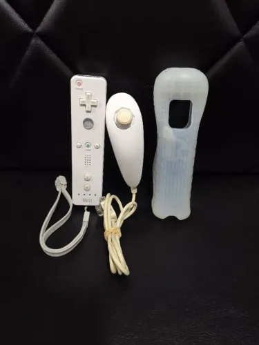 Controle Wii remote Wiimote Nunchuck original Nintendo ótimo estado funcionando