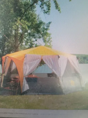 Barraca camping coleman 8 pessoas 