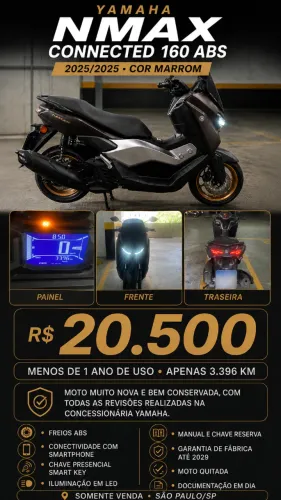 YAMAHA NMAX CONNECTED 160 ABS 2025/2025