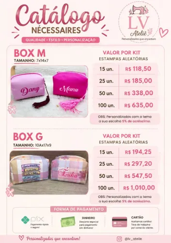 Personalizados brindes e lembrancinhas