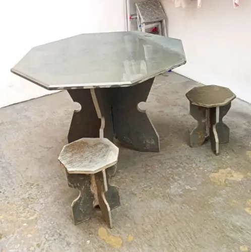 Mesa de pedra ardósia 