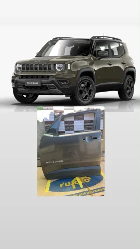 Porta Dianteira Esquerda Jeep Renegade 15 16 17 18 19 20 21 22 23 24 25