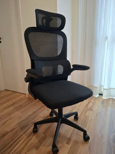 Cadeira Escritório Presidente Ergonômica Encosto Lombar