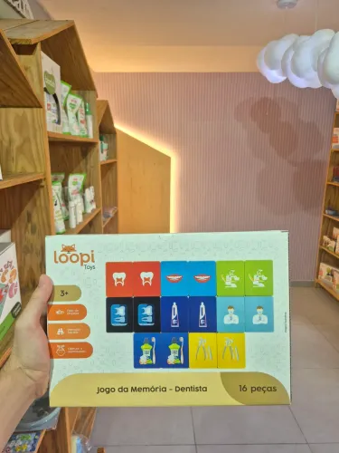 JOGO DA MEMÓRIA - DENTISTA | LOOPI TOYS