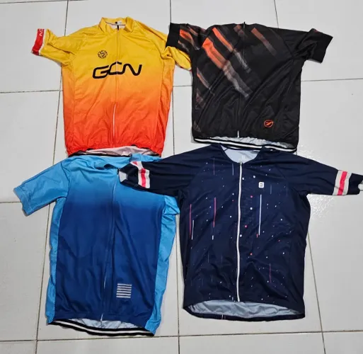 Camisas ciclismo tamanho G