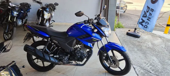 Yamaha ys fazer 150 AZUL 2023 Shalon veículos Cariacica 