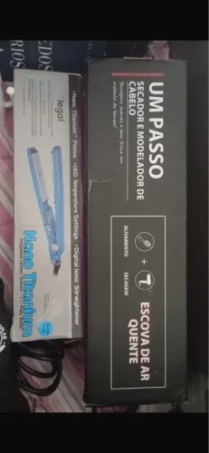 Secador e prancha