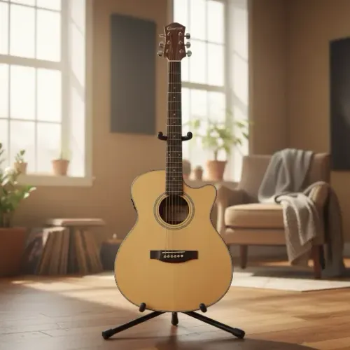 Violão Crafter Eletroacústico Htc-24eq/nt