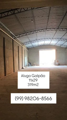 Galpão perto da BR 010 Imperatriz