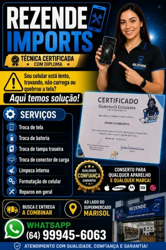 Conserto celular em firminopolis-Goiás 