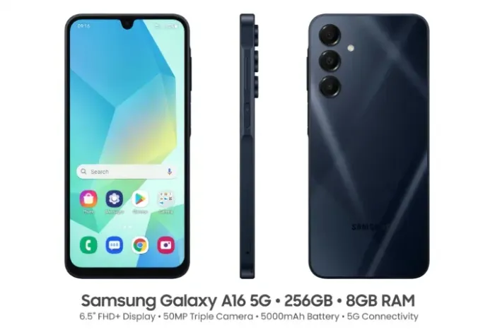 SAMSUNG GALAXY A16 5G - 256GB + 8GB RAM -