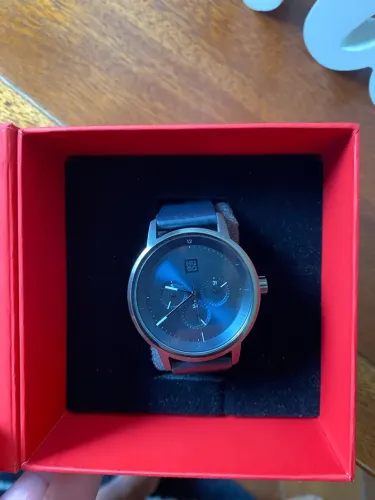 Relógio Masculino Hugo Boss Original - Azul e Cinza