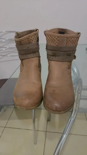 Bota couro constance