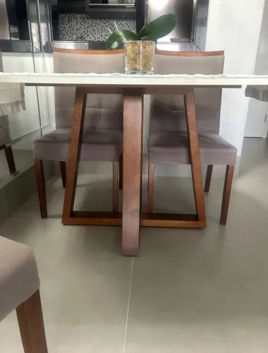 Conjunto de 4 cadeiras para mesa de jantar