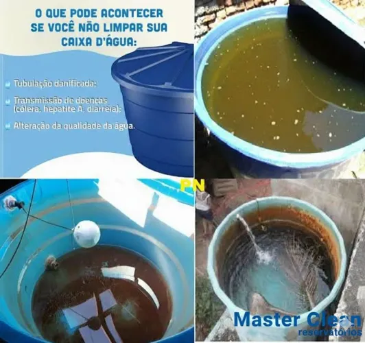 LIMPEZA DE CAIXA D'ÁGUA