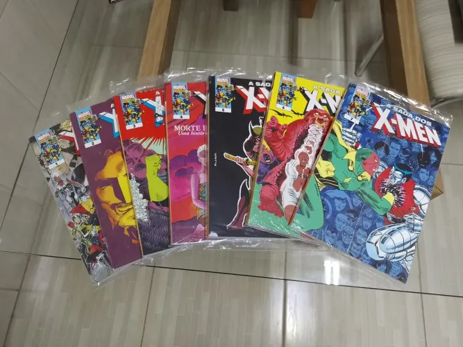 A Saga dos X - Men vol 1 ao 7