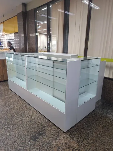 Balcão vitrine 2,50 x 120