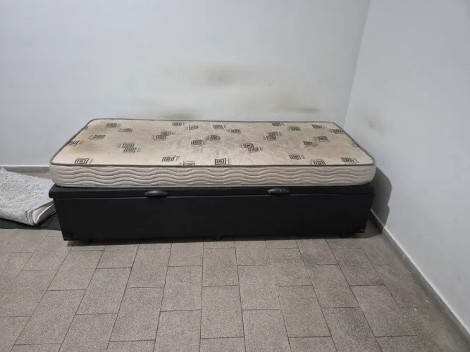 Camo box solteiro com baú