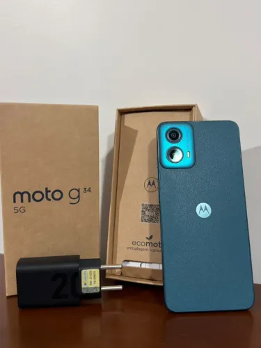 Motorola Moto G34 5G 8GB RAM + 256GB - Muito conservado