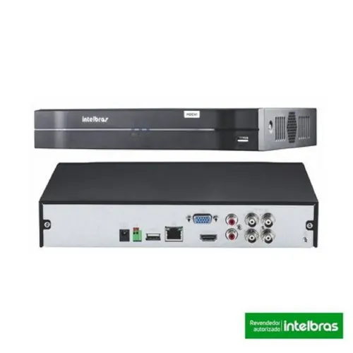 Dvr Intelbras 4 canais mhdx 1104
