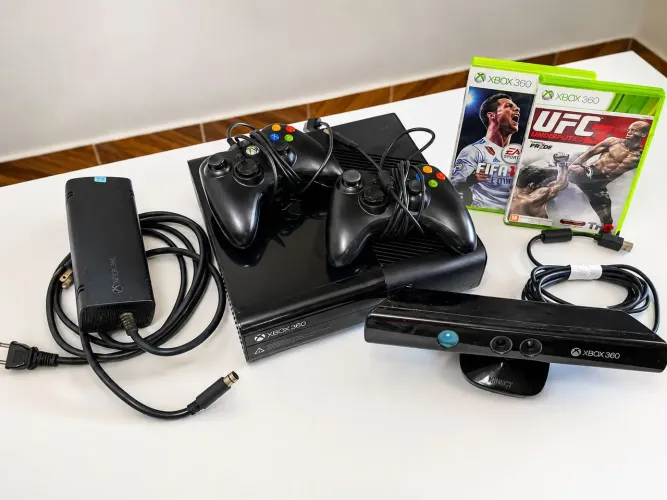 Xbox 360 bloqueado com kinect 