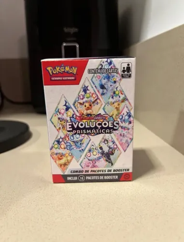 Combo de Pacotes de Booster Evoluções Prismáticas Pokémon Tcg