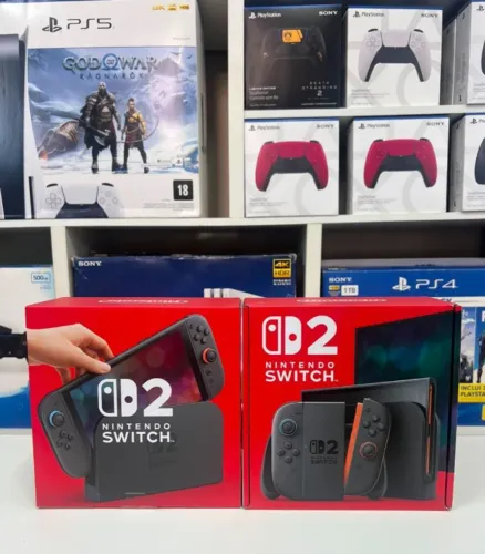 Nintendo Swtich 2 - 3.999,00 no pix ou 3.899 no dinheiro (especie) - cartao com as taxas d