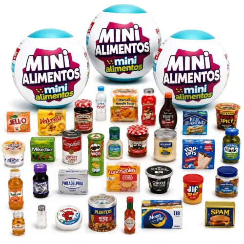 2 Bolinha Da Geladeira Mini Brands Zuru Fill The Fridge