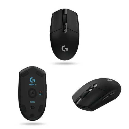 Mouse Gamer Sem Fio Logitech G305 Preto