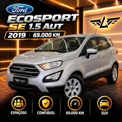Ford Ecosport SE 1.5 12V Flex 5P Aut. 2019