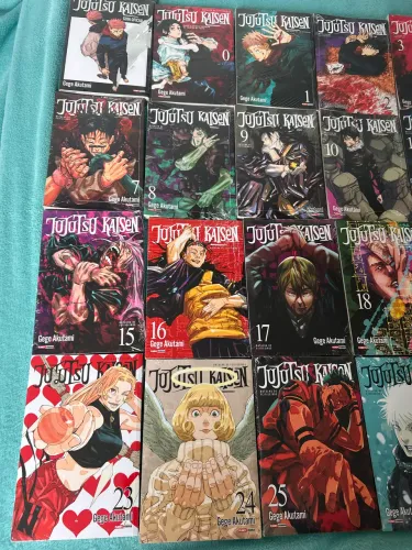 Coleção MANGÁ completa JUJUTSU KAISEN