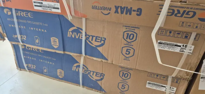 2 Ar condicionado cassete uma via de 18.000btus