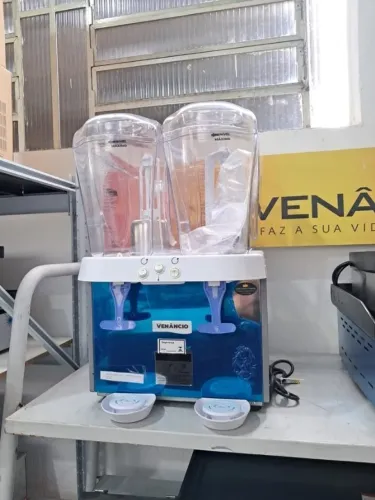 REFRESQUEIRA INOX 2 CUBAS 16LTS CADA CUBA 220V VENÂNCIO